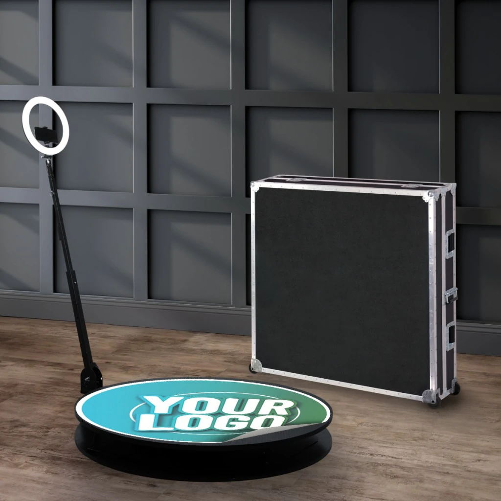 360 Photo Booth Deluxe Package 45″ (Automatic Spin)