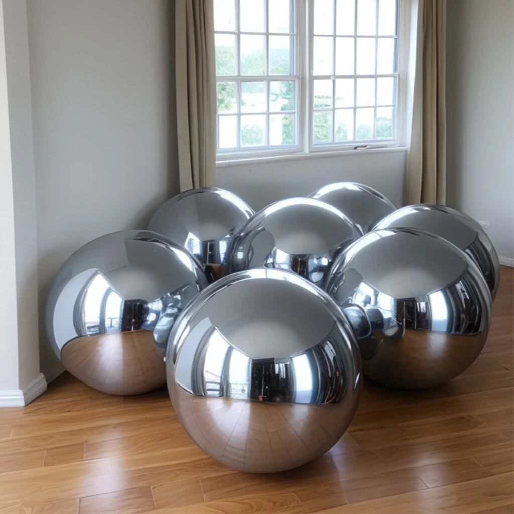 Silver Inflatable Mirror Ball Set | Capture Your Spin